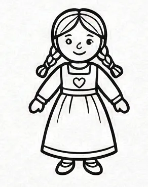 a girl with a heart in her hand.webp